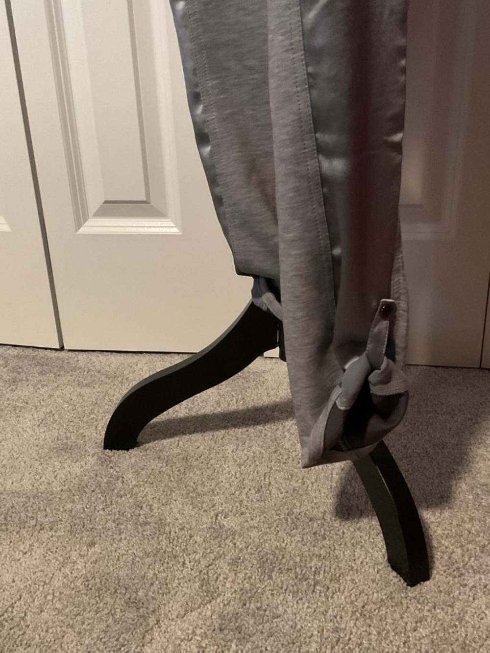 NWT Straight Cropped Satin Utility Pants by WHBM - Picture 5 of 15